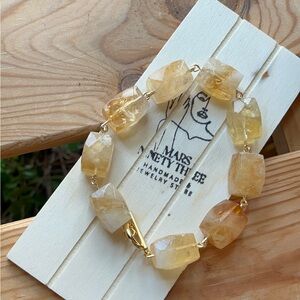 CITRINE bracelet